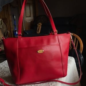 Red Coach Purse